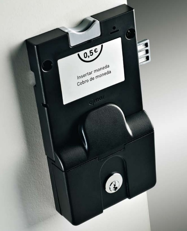 Cerradura de moneda para taquilla Ojmar Classic con cobro